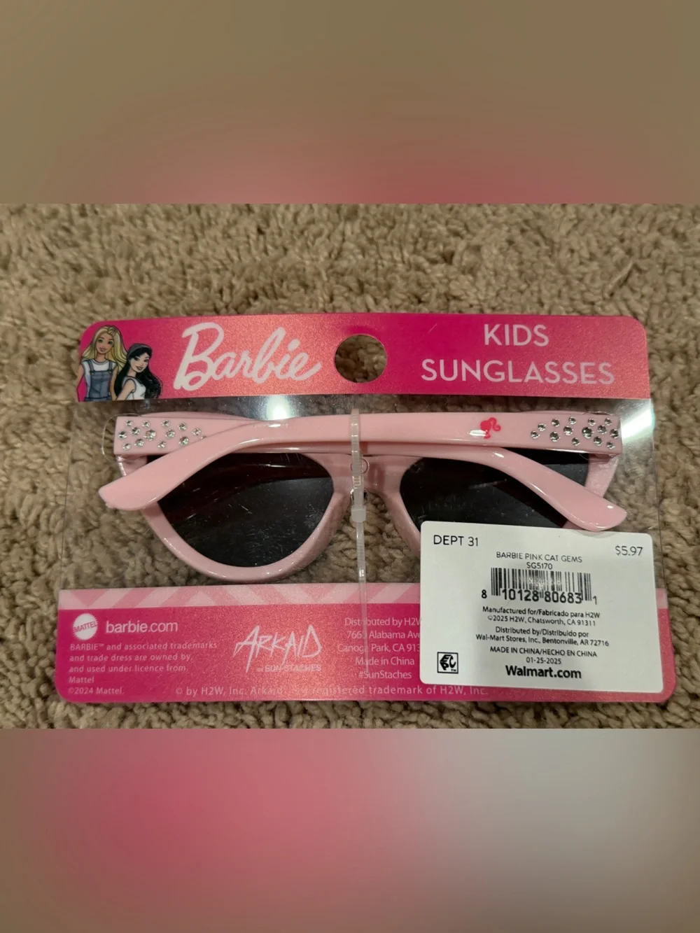 New! Barbie Sunglasses